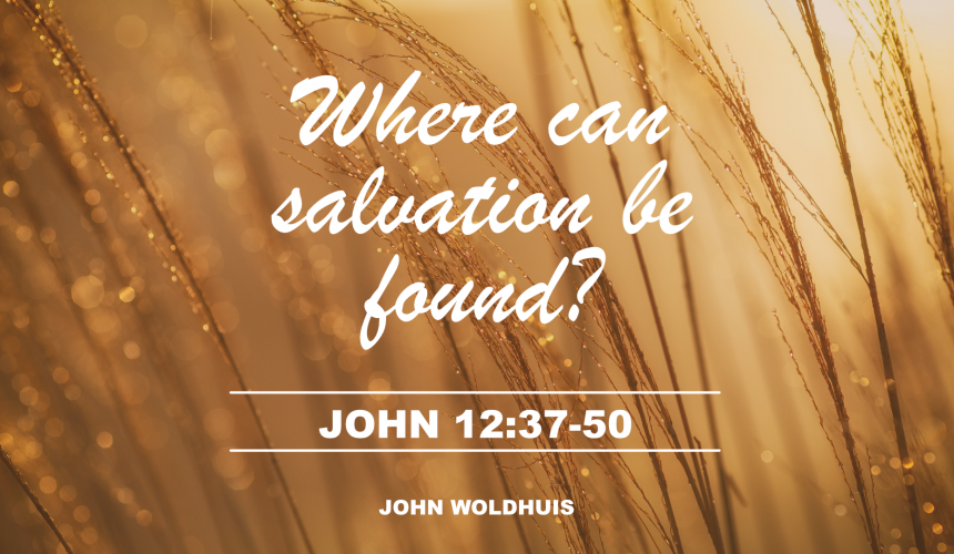 Where can salvation be found?