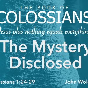 The Mystery Disclosed